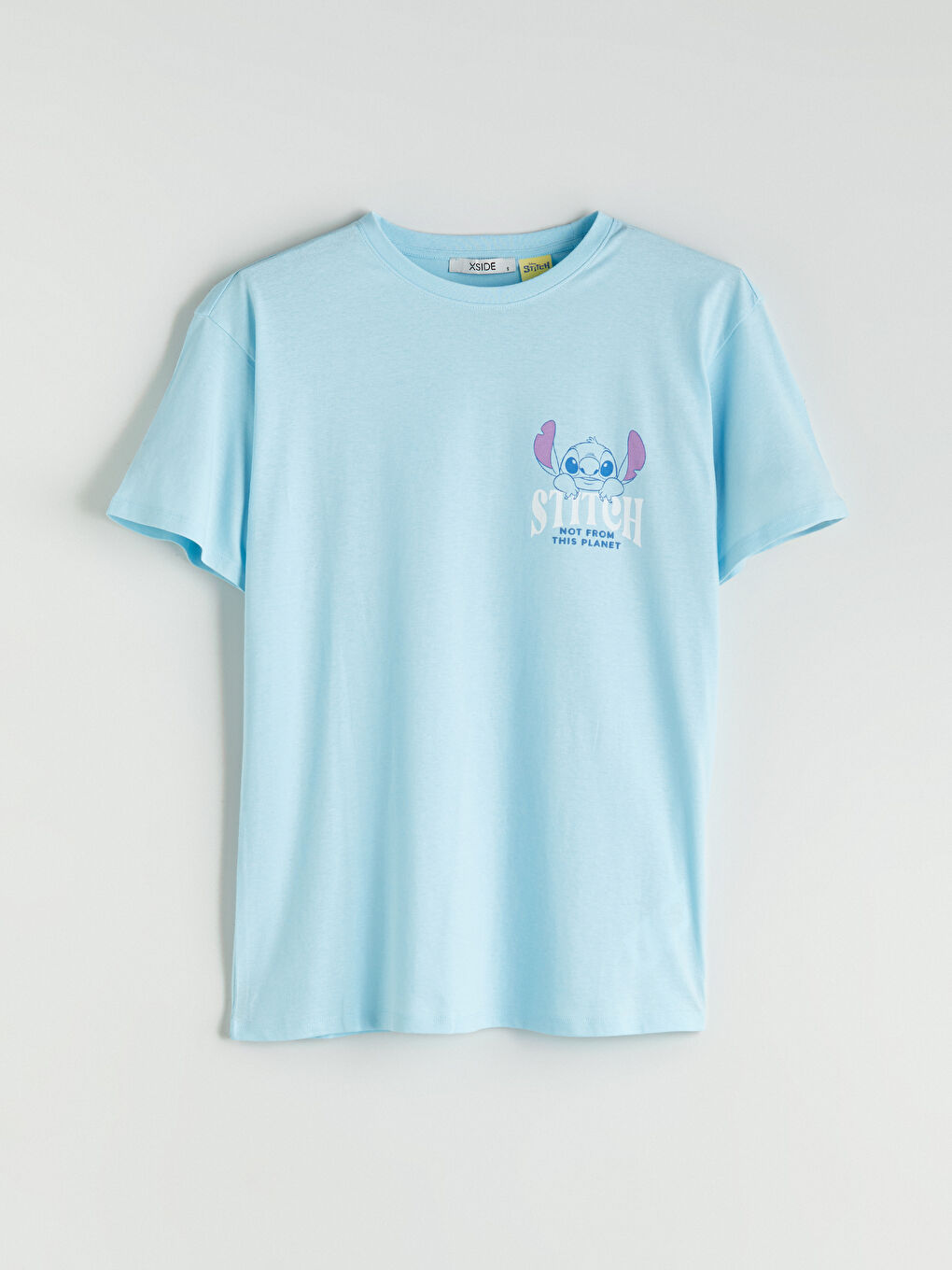 Žena PLAVA Majica kratkih rukava-4