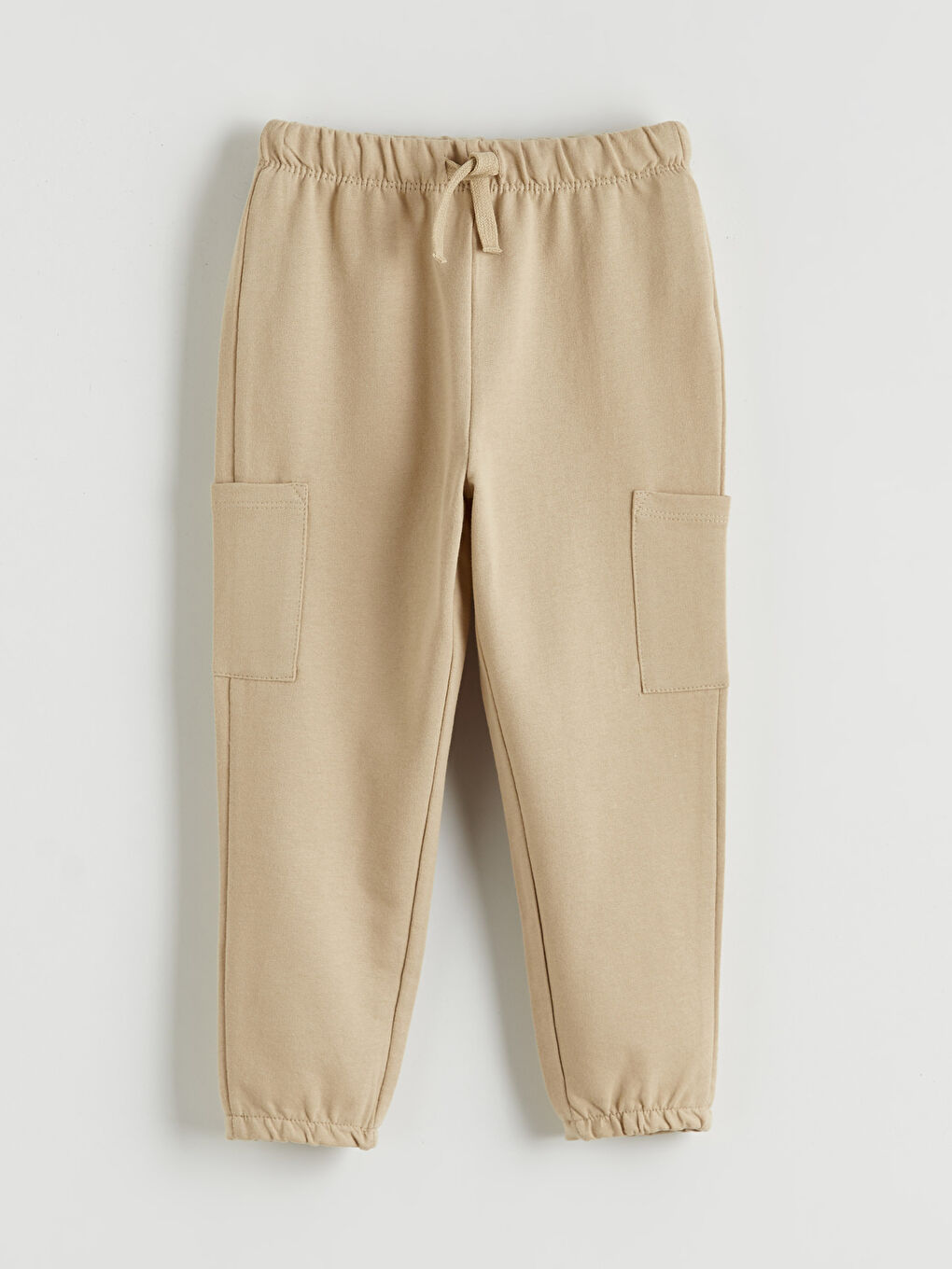 Siyah Beli Lastikli Erkek Çocuk Jogger Eşofman Altı 2'li-3