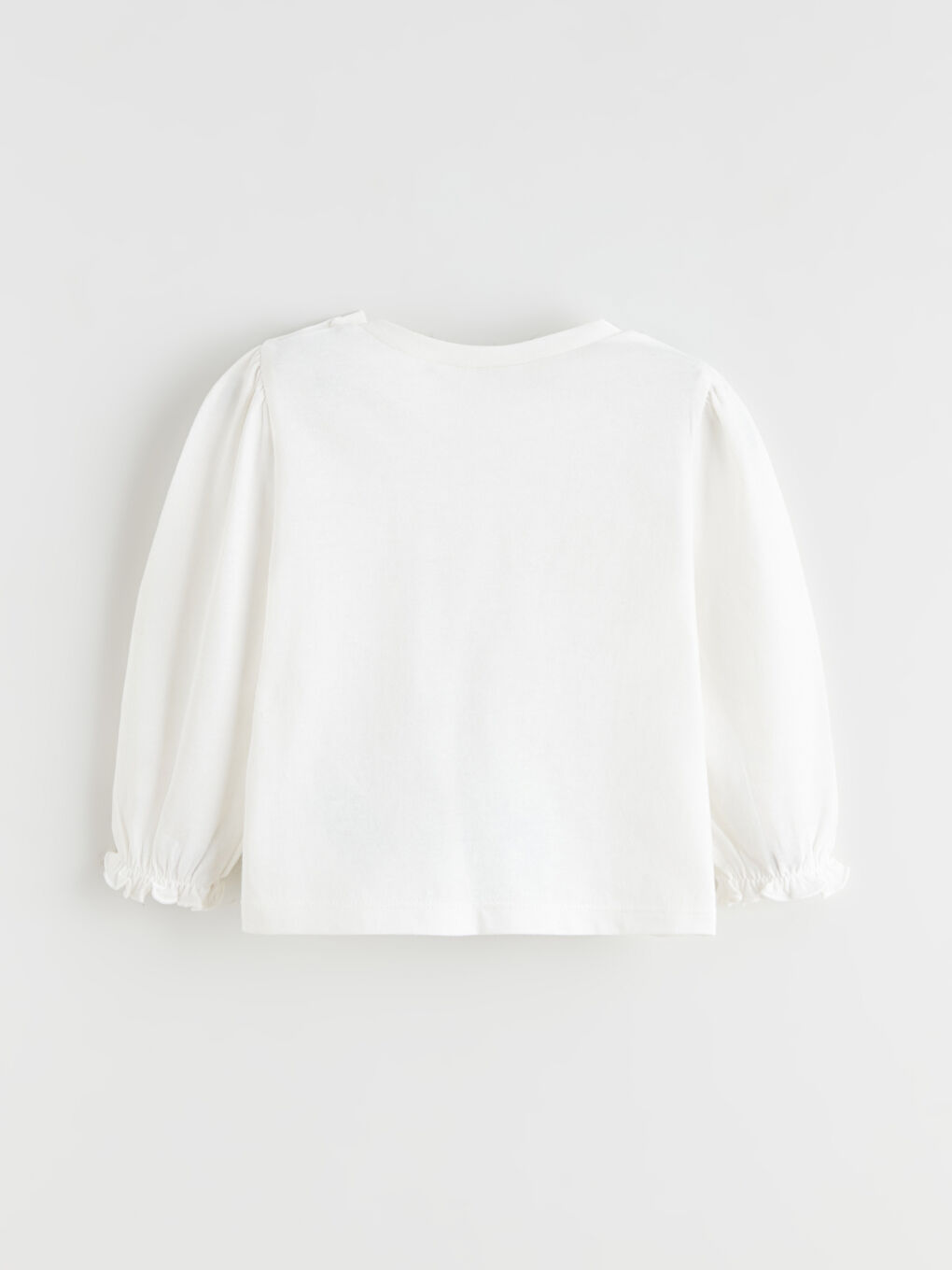 Ekru Tweety Baskılı Kız Bebek Uzun Kollu Tişört-1