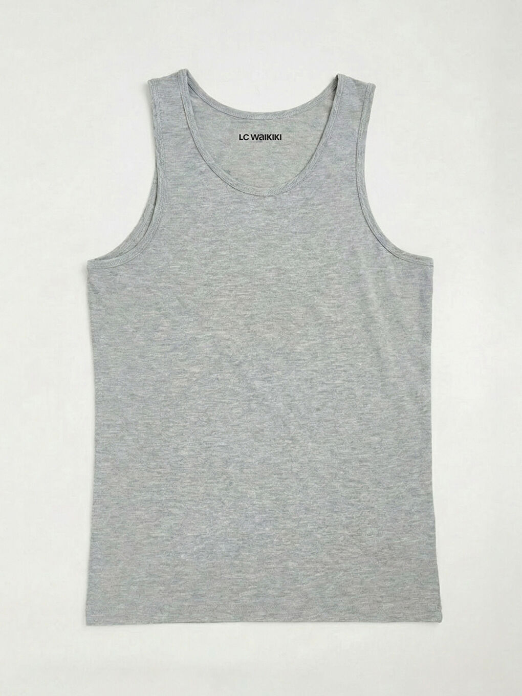 تيشيرت داخلي رجالي بدون أكمام - عبوة من قطعتين-1