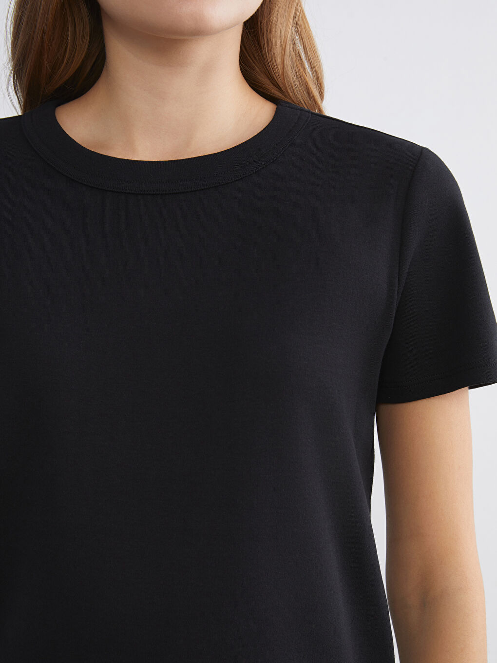 Әйелдер қара Футболка-2