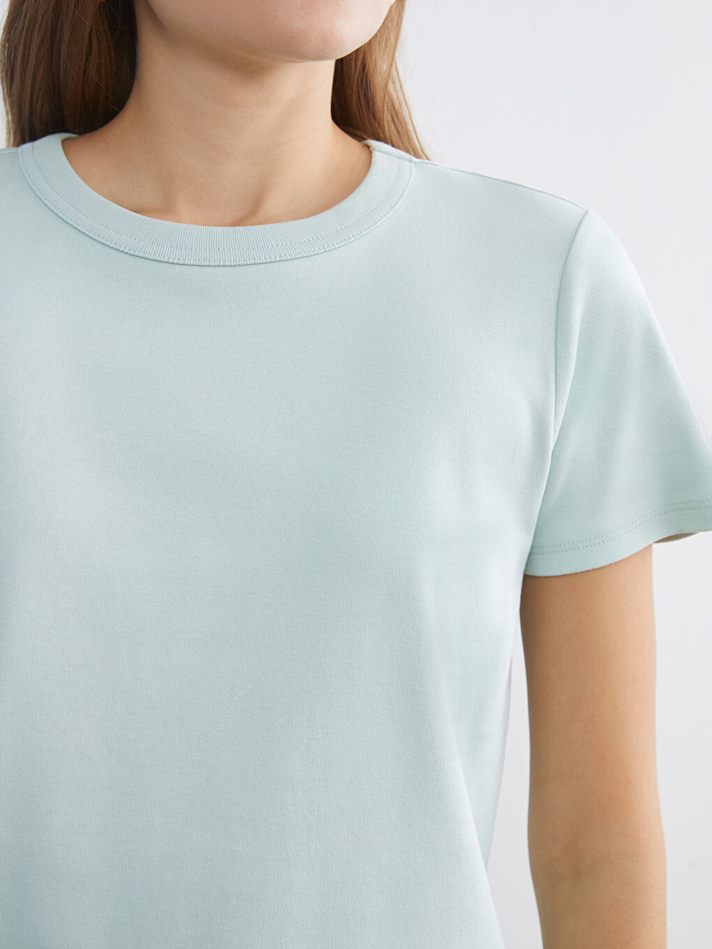 Әйелдер көгілдір Футболка-2