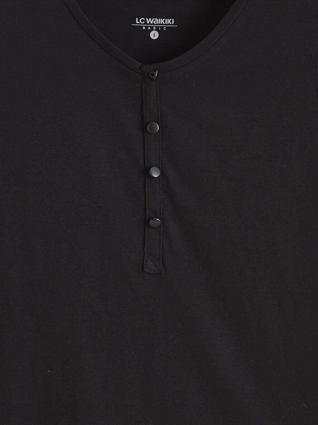 Женщины Черный Футболка-5