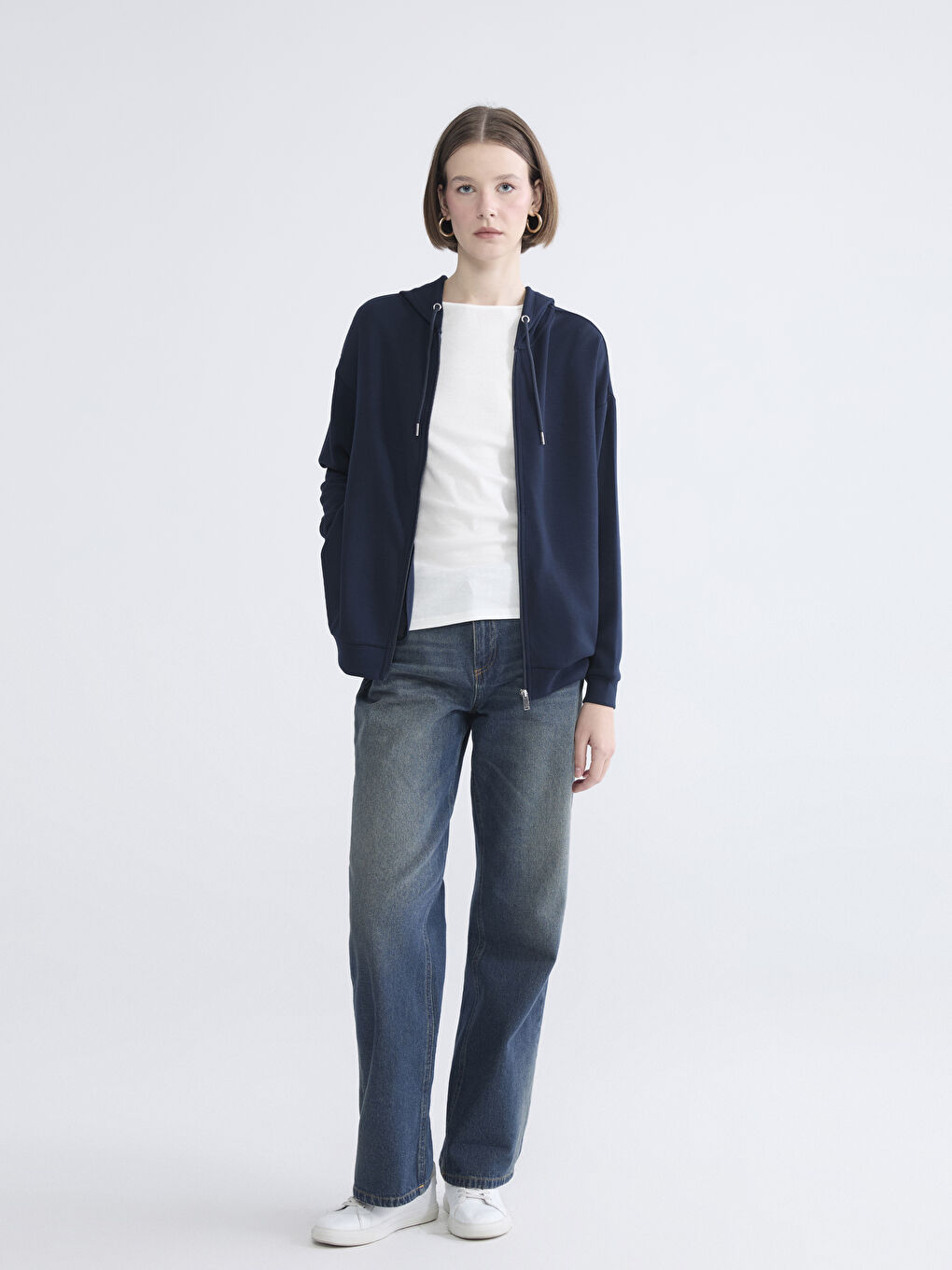 Soft Touch Women's Zip-Up Hoodie-1