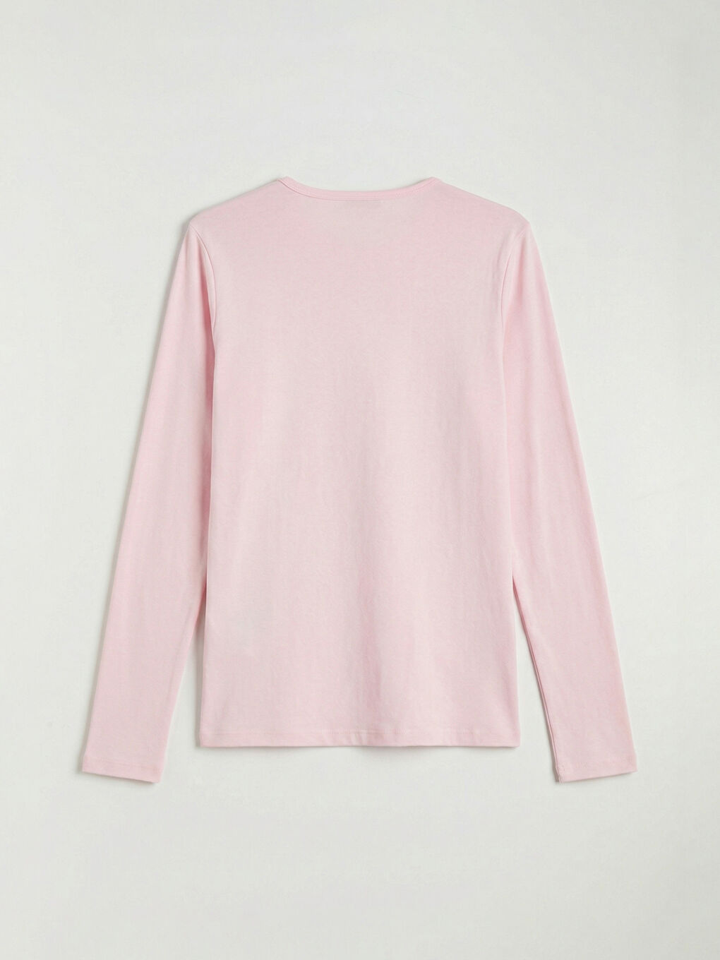 Pembe Bisiklet Yaka Kadın Body-1