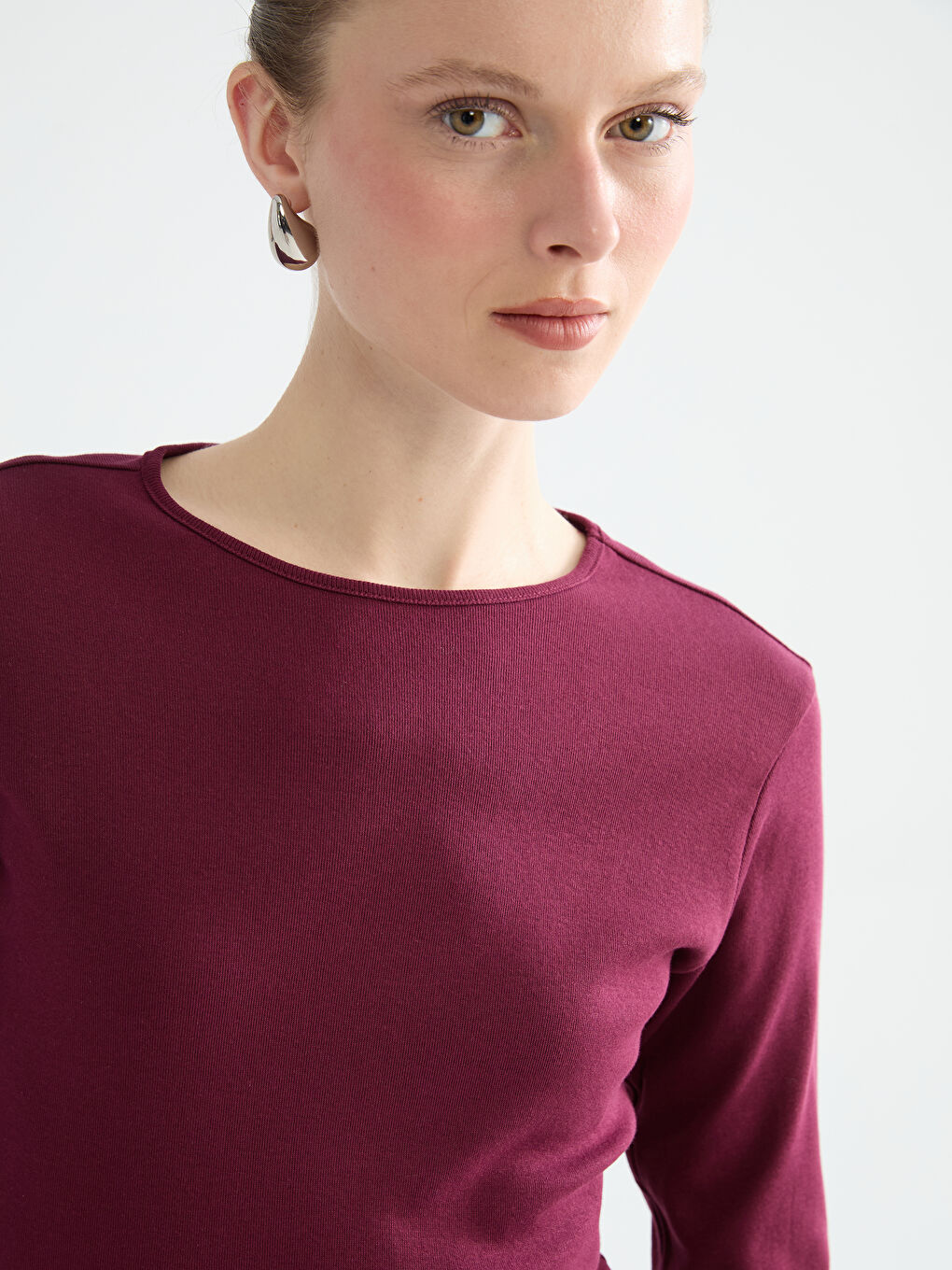 Okrugli izrez Ženski Bodi-2