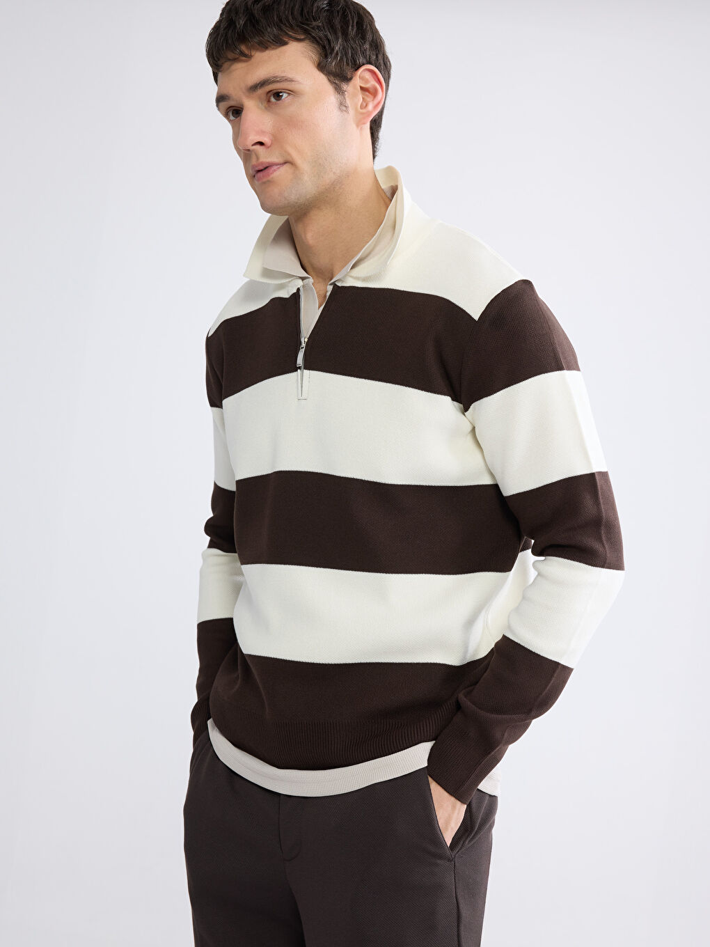 Pull-over BRUN Homme