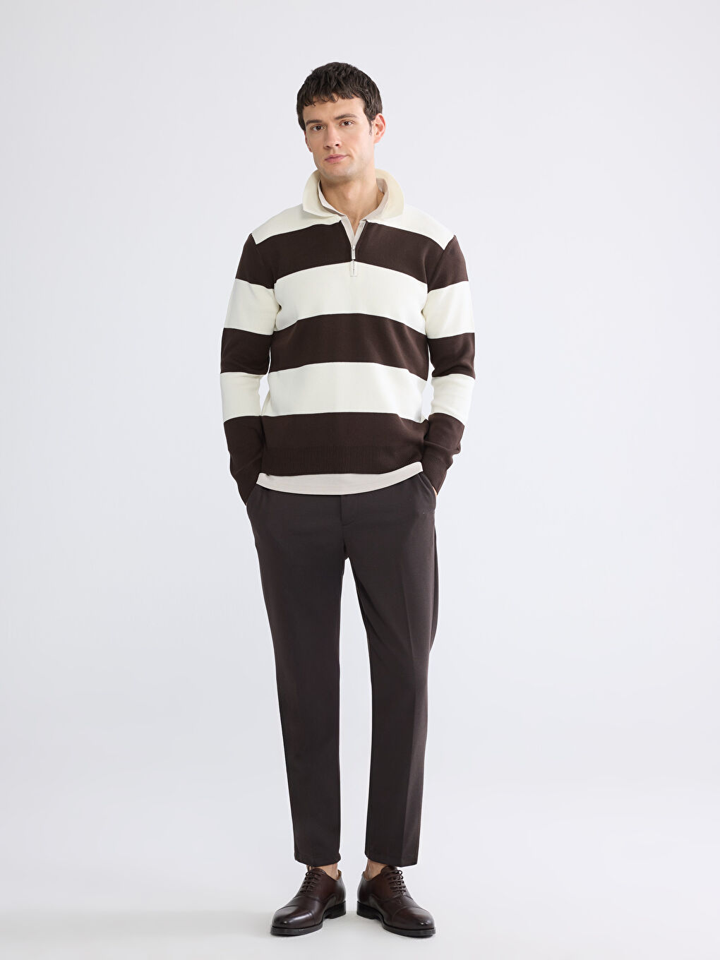 Pull-over BRUN Homme-1