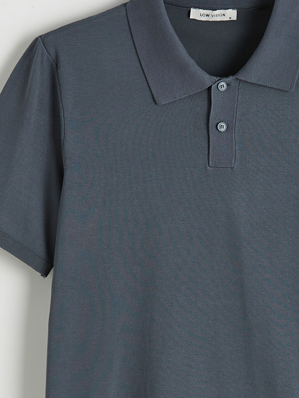 Mavi Polo Yaka Erkek Triko Kazak-2