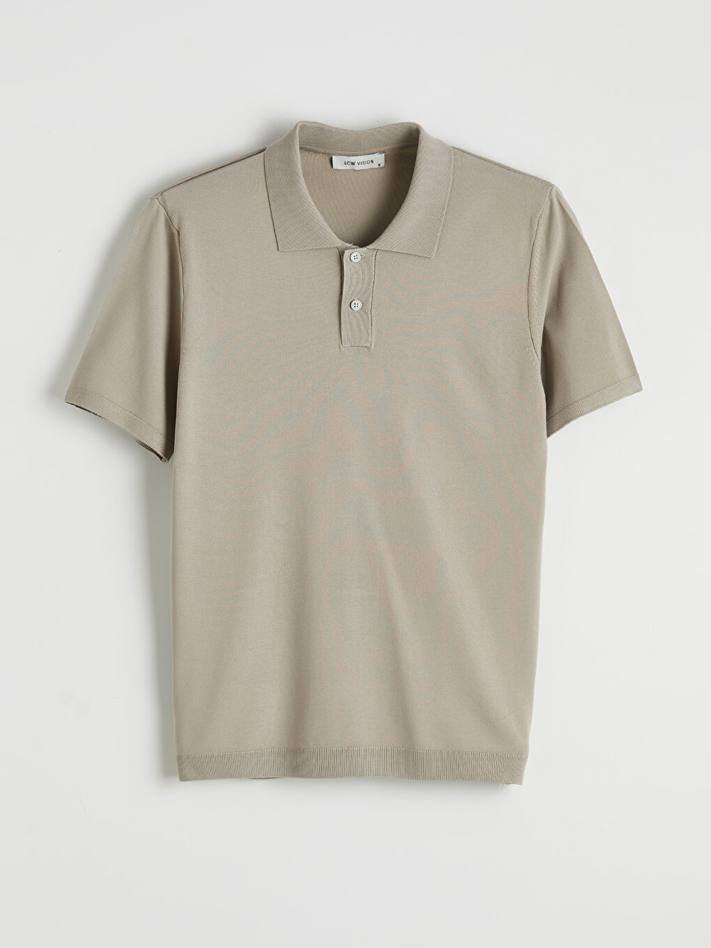 Kahverengi Polo Yaka Erkek Triko Kazak-4