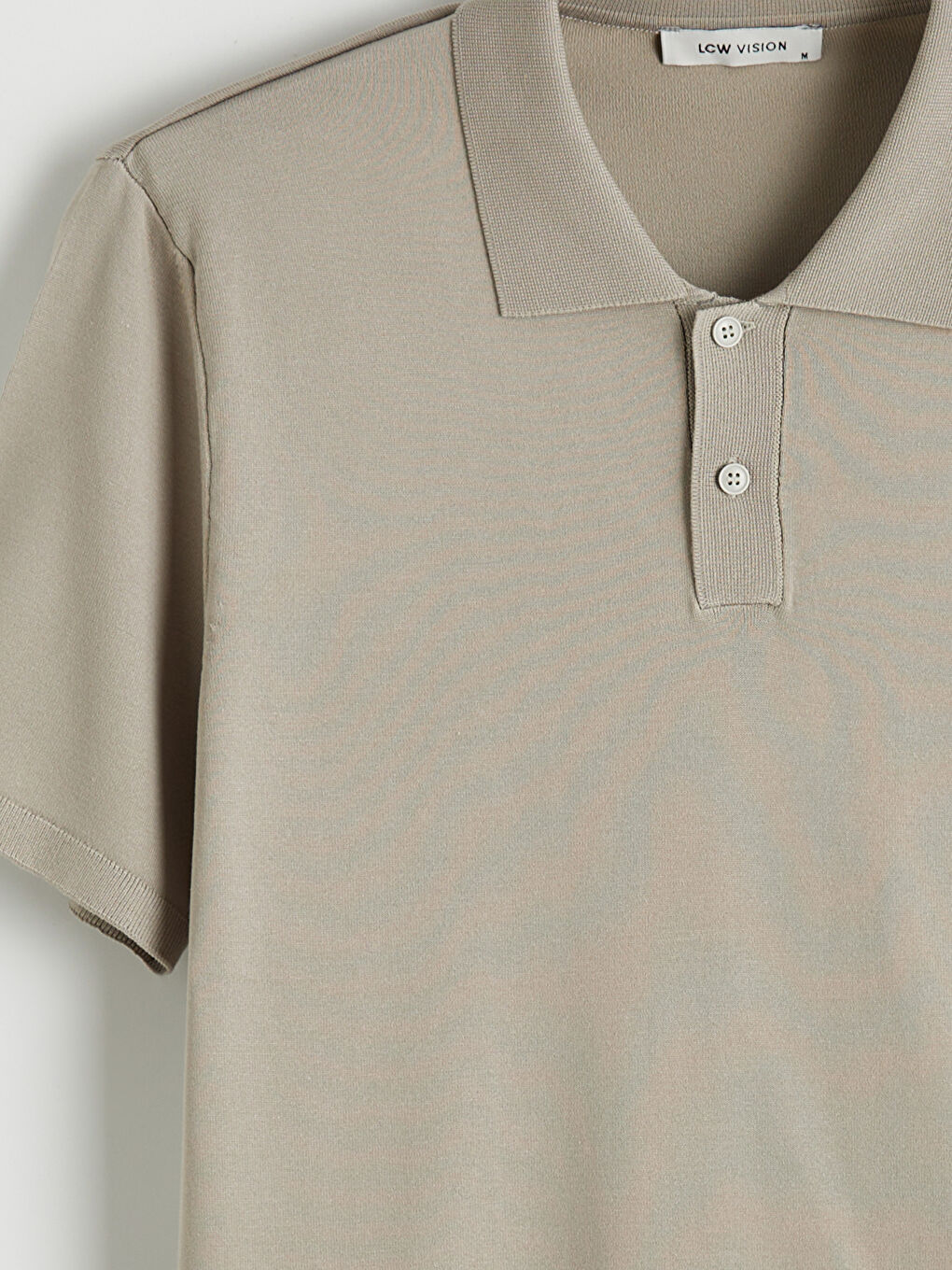 Kahverengi Polo Yaka Erkek Triko Kazak-6