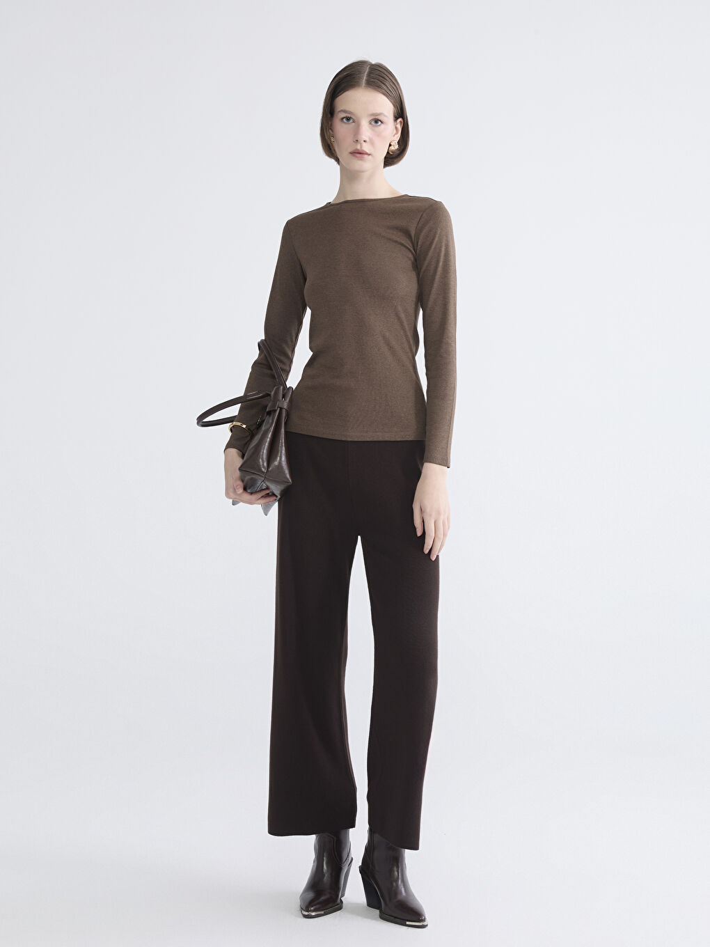 Женщины Бежевый Боди-1