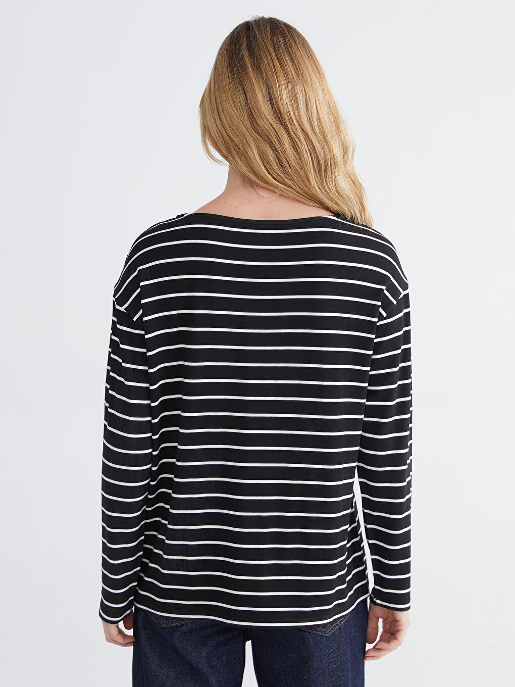 Frau SCHWARZ T-Shirt-3