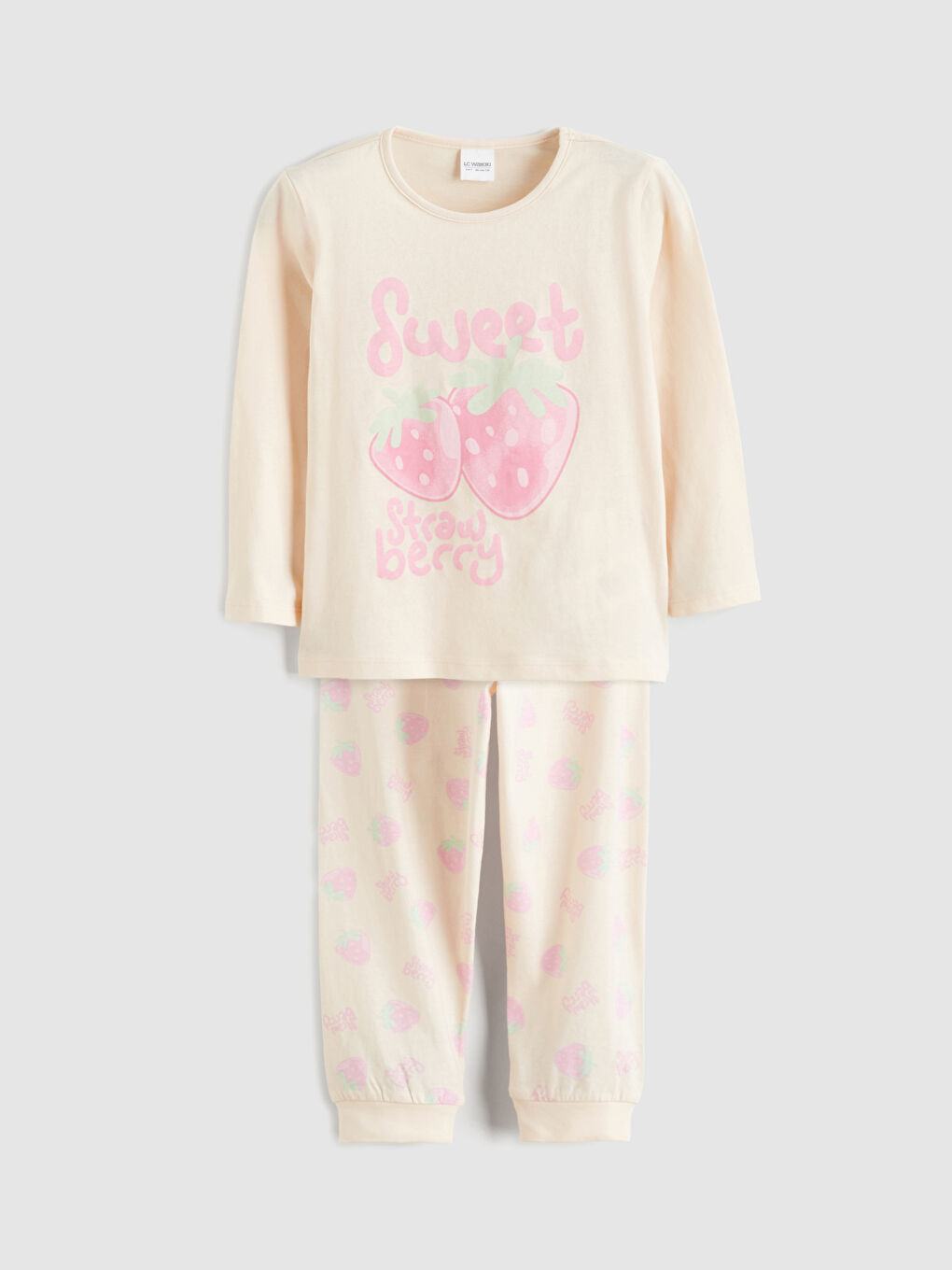 BEŽ Pidžama komplet Devojka