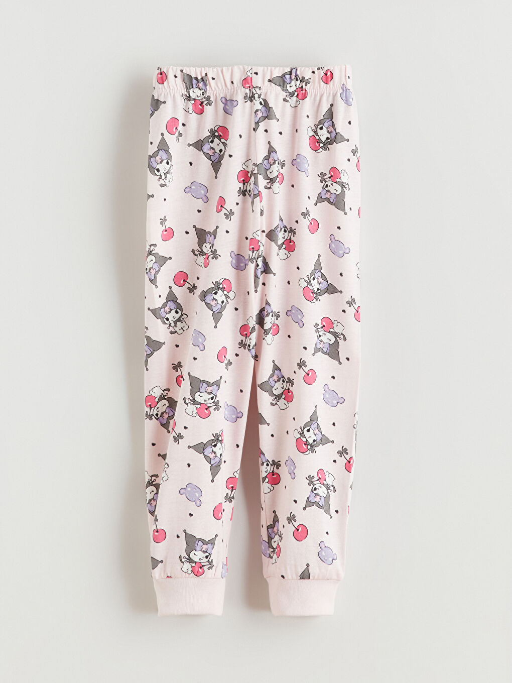 Κορίτσι ΡΟΖ Σετ πιτζάμες-4