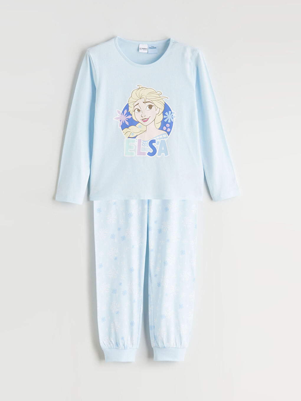 طقم بيجاما أزرق طفلة