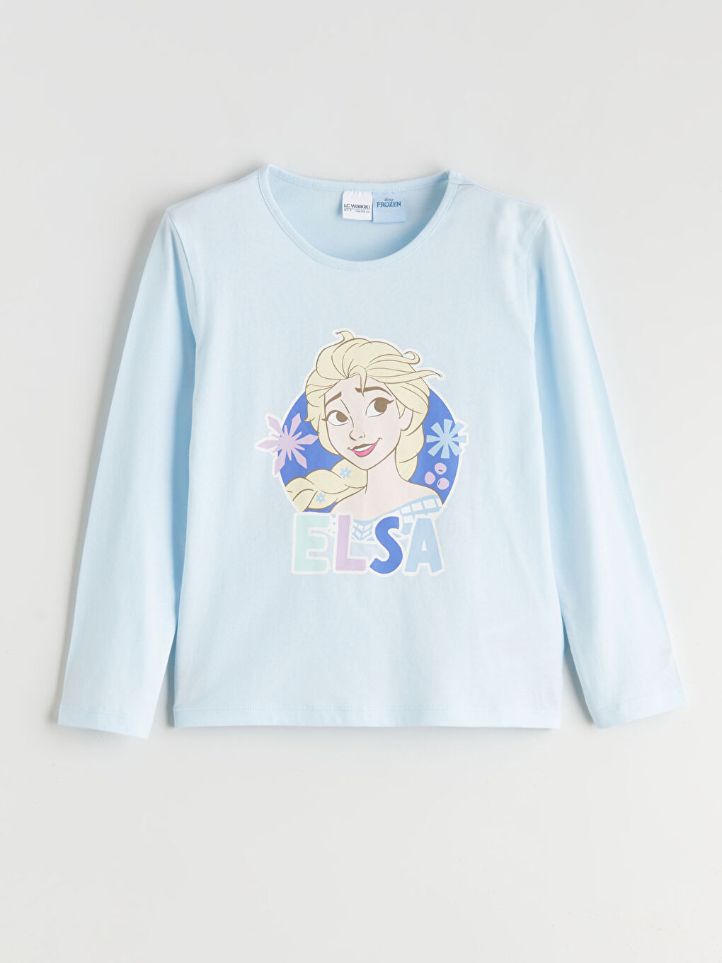 طقم بيجاما أزرق طفلة-1