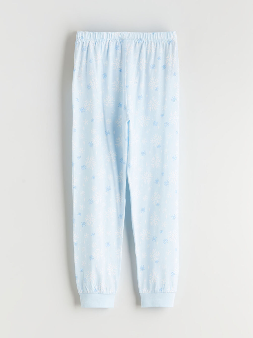 طقم بيجاما أزرق طفلة-4