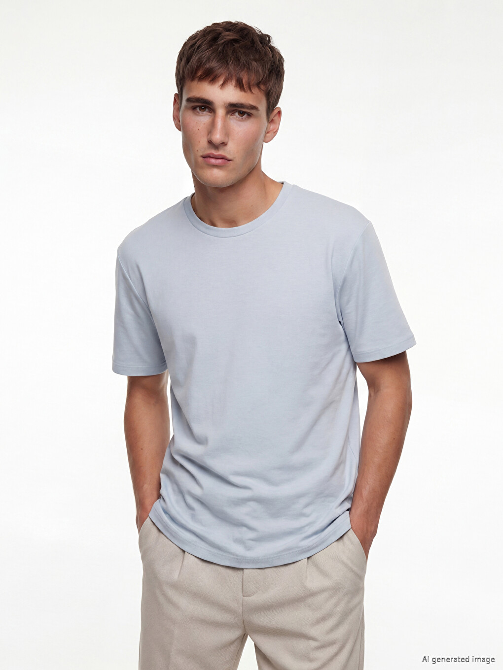 Crew Neck Men's T-shirt