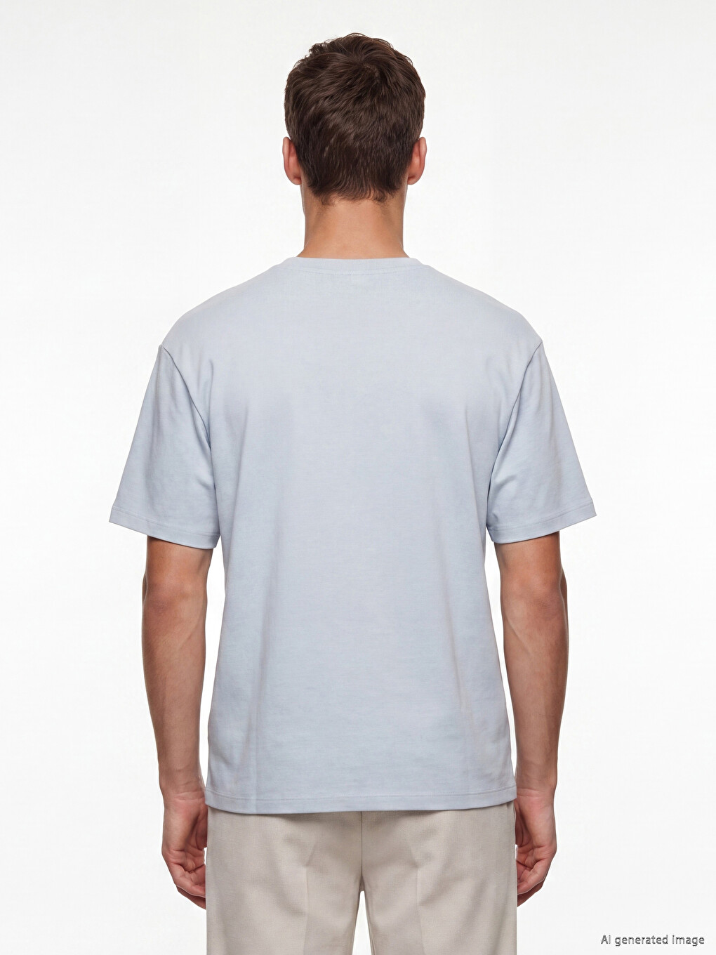 Crew Neck Men's T-shirt-3