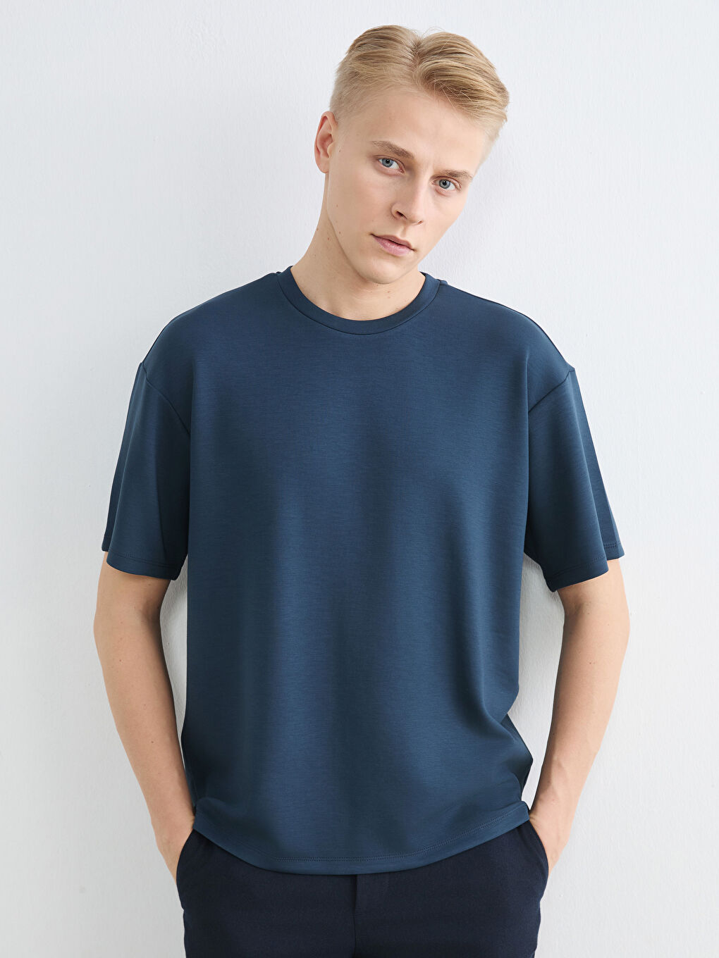 İndigo Loose Fit Basic Soft Touch Tişört