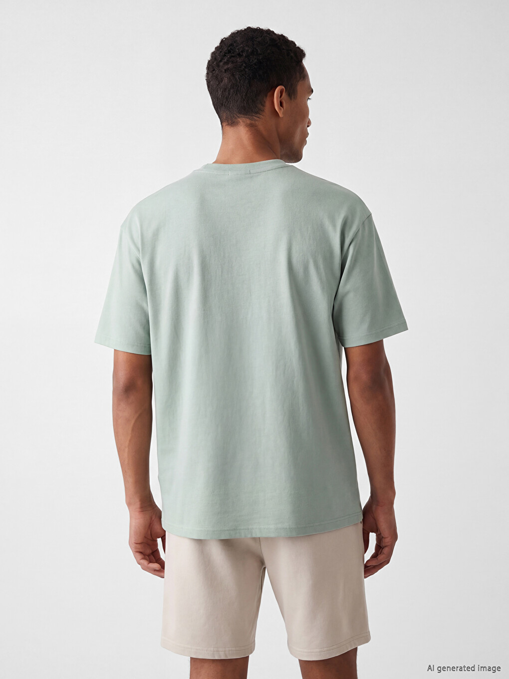 Crew Neck Men's T-Shirt-2