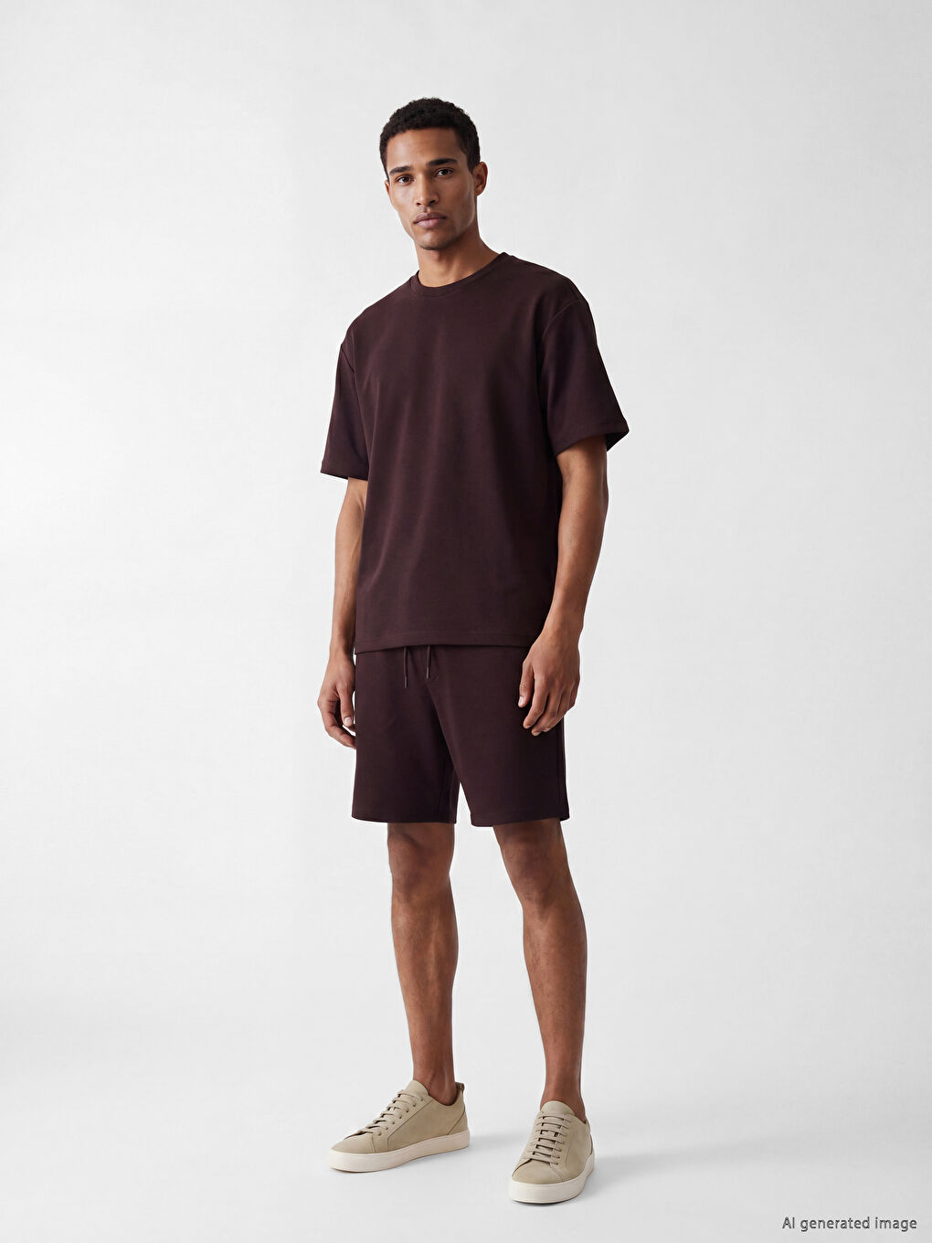 Man Plum T-Shirt-2