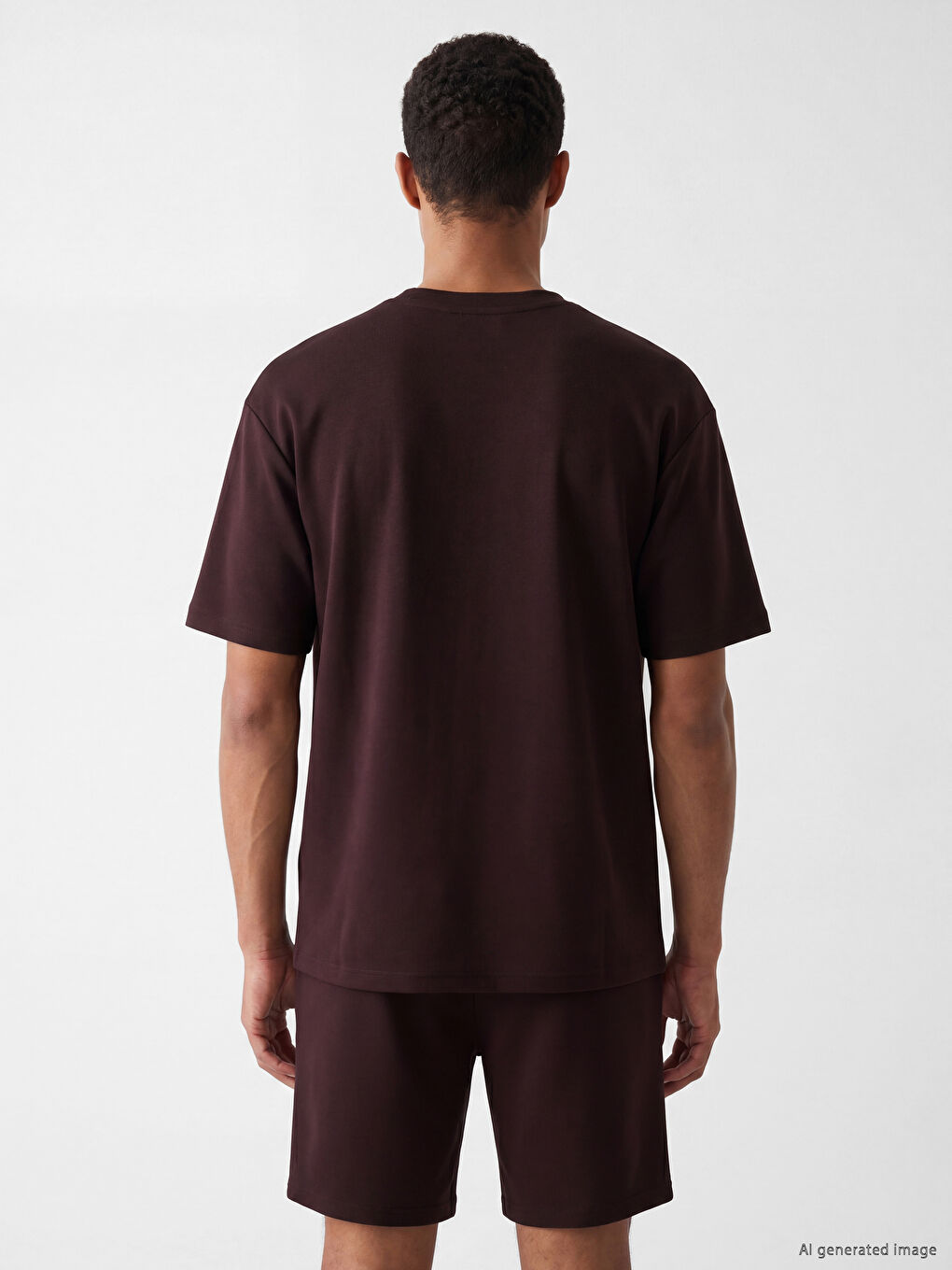 Man Plum T-Shirt-6
