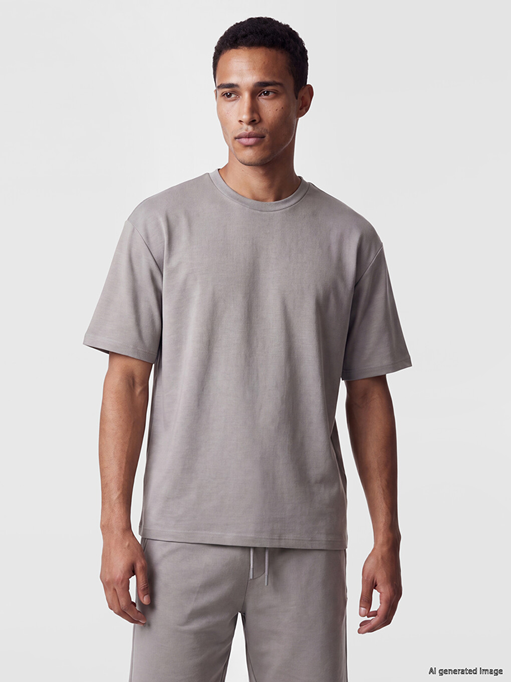 Crew Neck Men's T-shirt-2