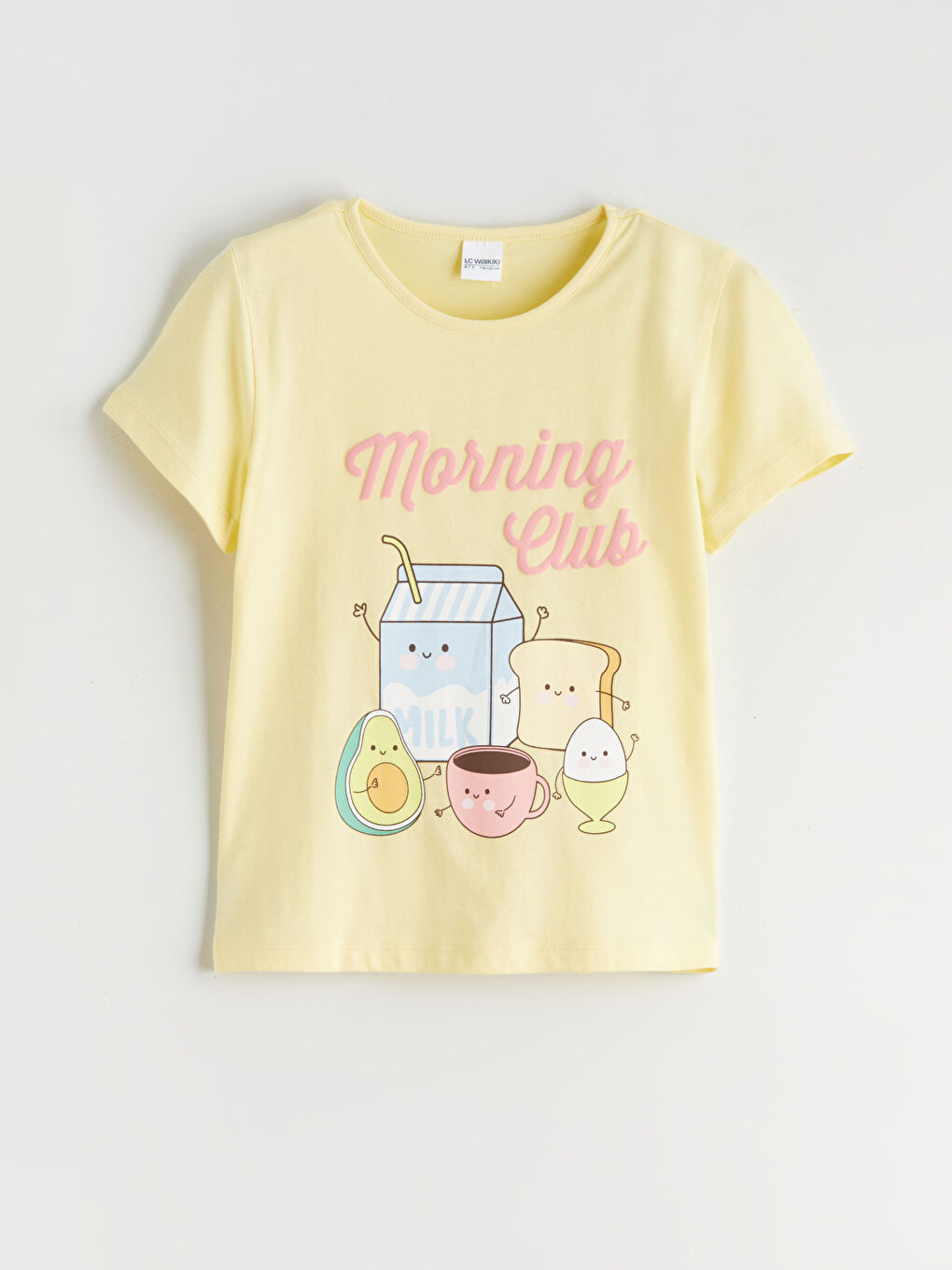 Қыздар сары Пижама жинағы-1