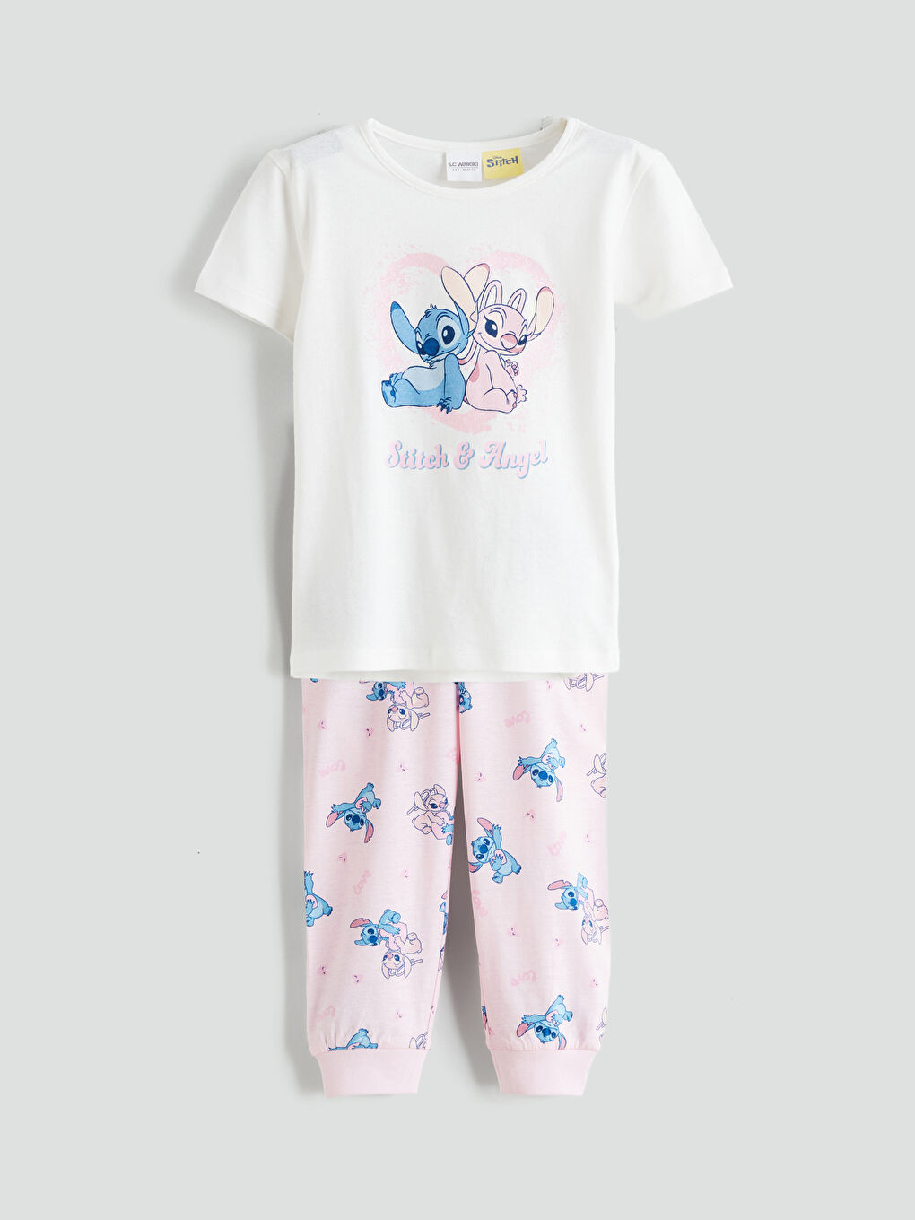 SVETLO BEŽ Pidžama komplet Devojka