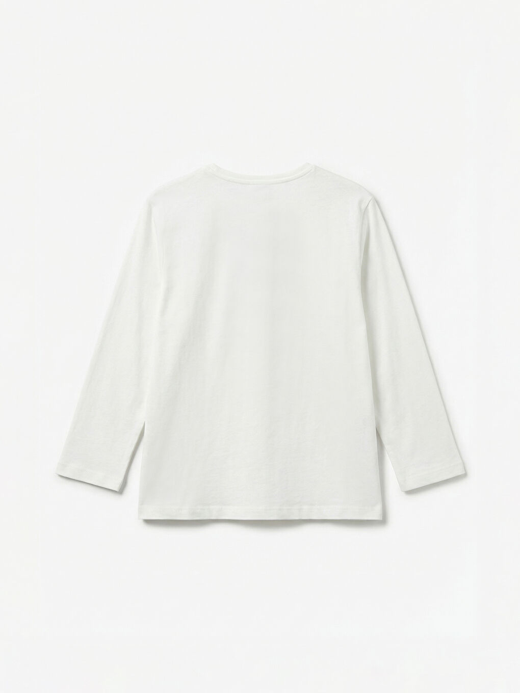 Ekru Bisiklet Yaka Baskılı Kız Bebek Pijama Takım-2