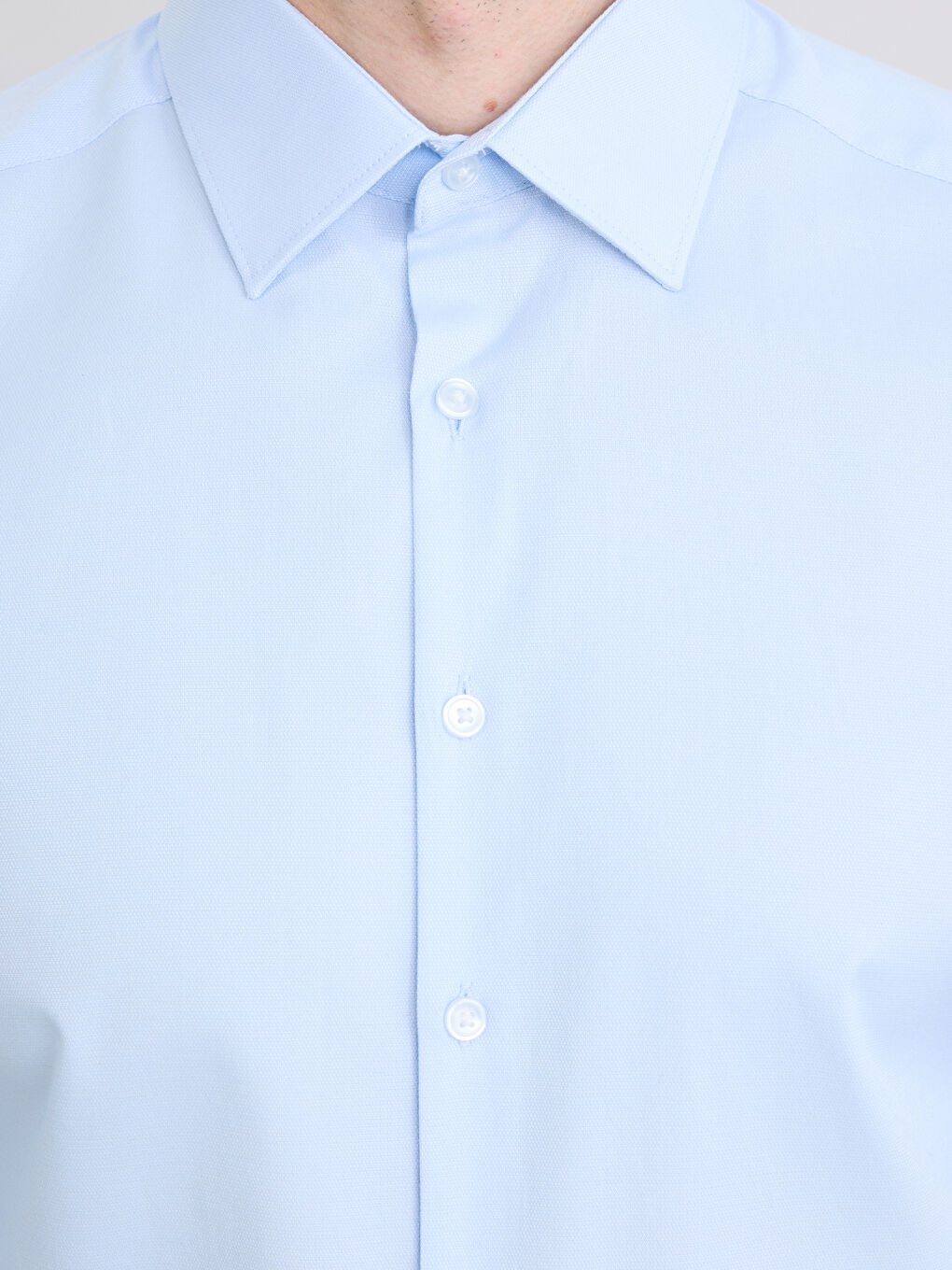Mavi Slim Fit Armürlü Erkek Gömlek-3