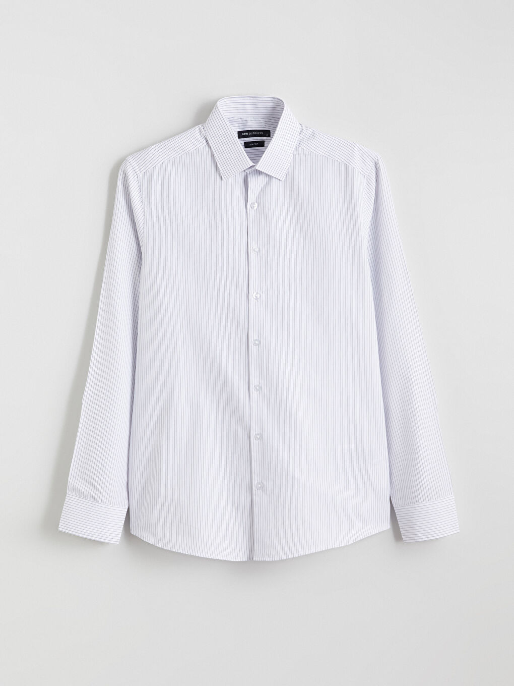 Slim Fit Striped Dobby Men's Shirt-3