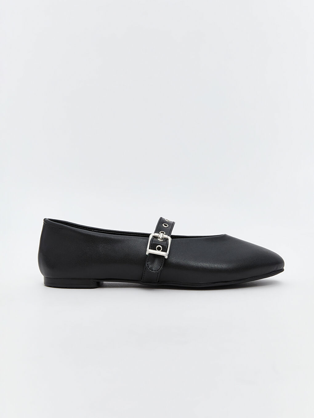 Faux Leather Women's Ballet Flats-1