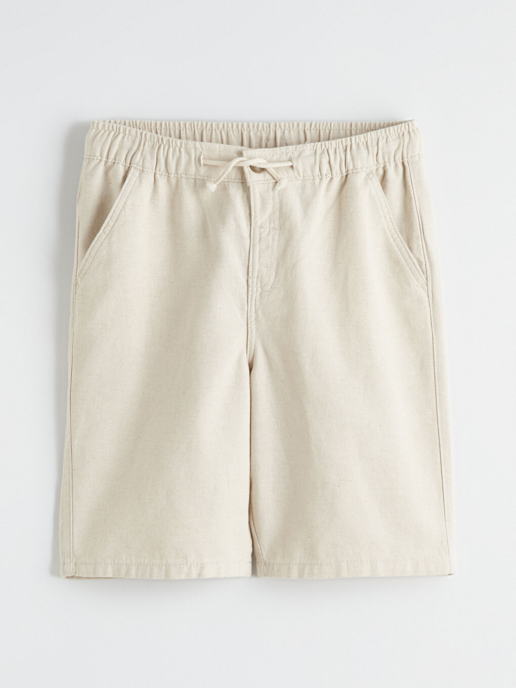 Linen Blend Boys' Shorts