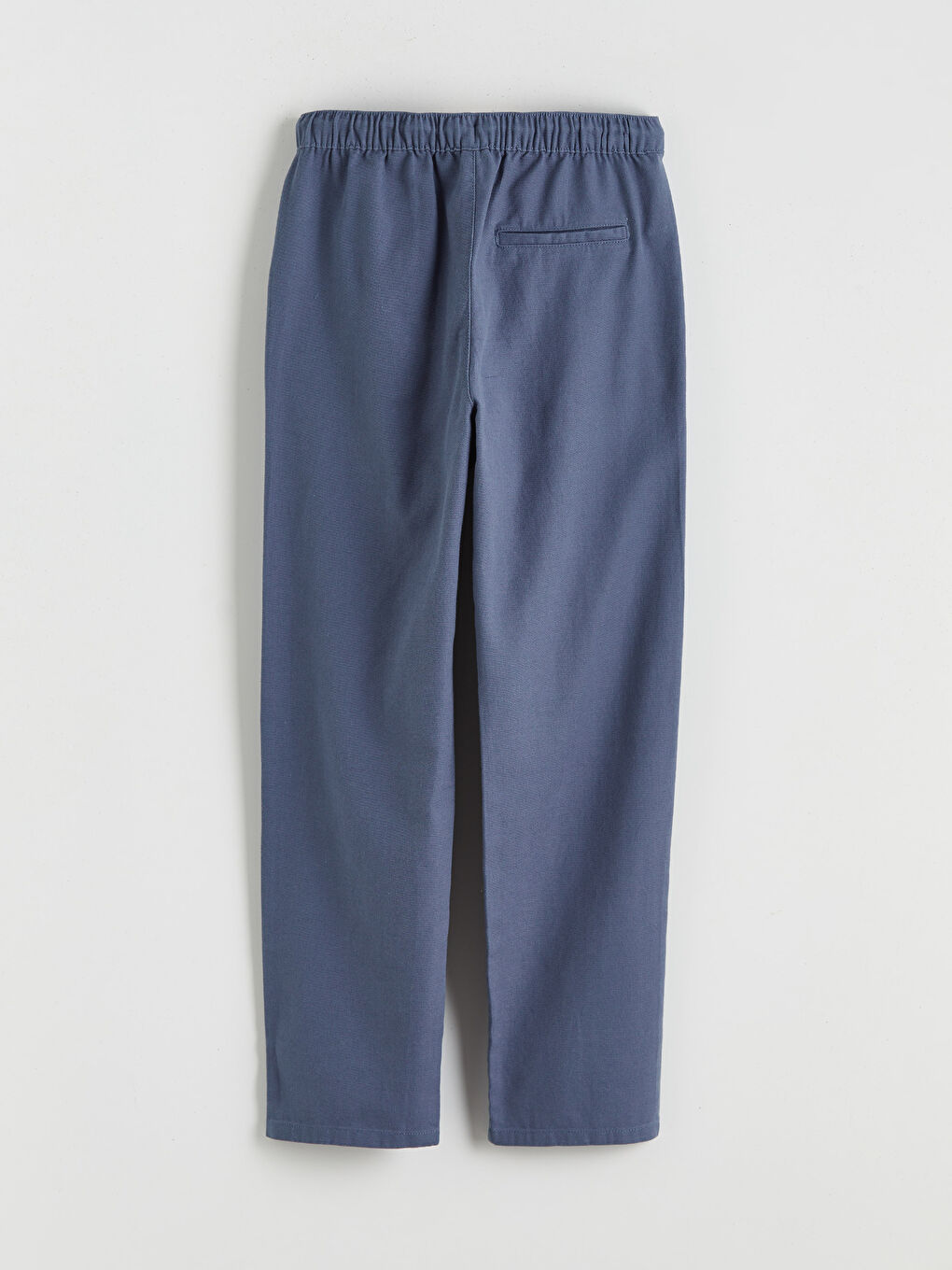 Лляні змішані хлопчачі плісировані штани-1