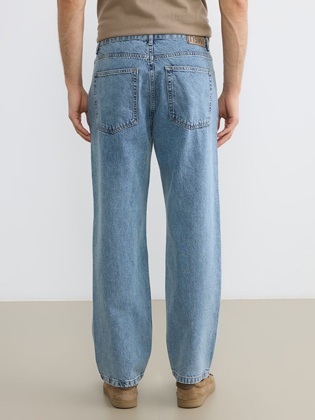 جينز رجالي واسع-3