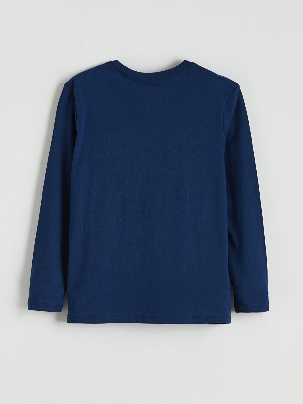 Lacivert Bisiklet Yaka Erkek Çocuk Pijama Takımı-2