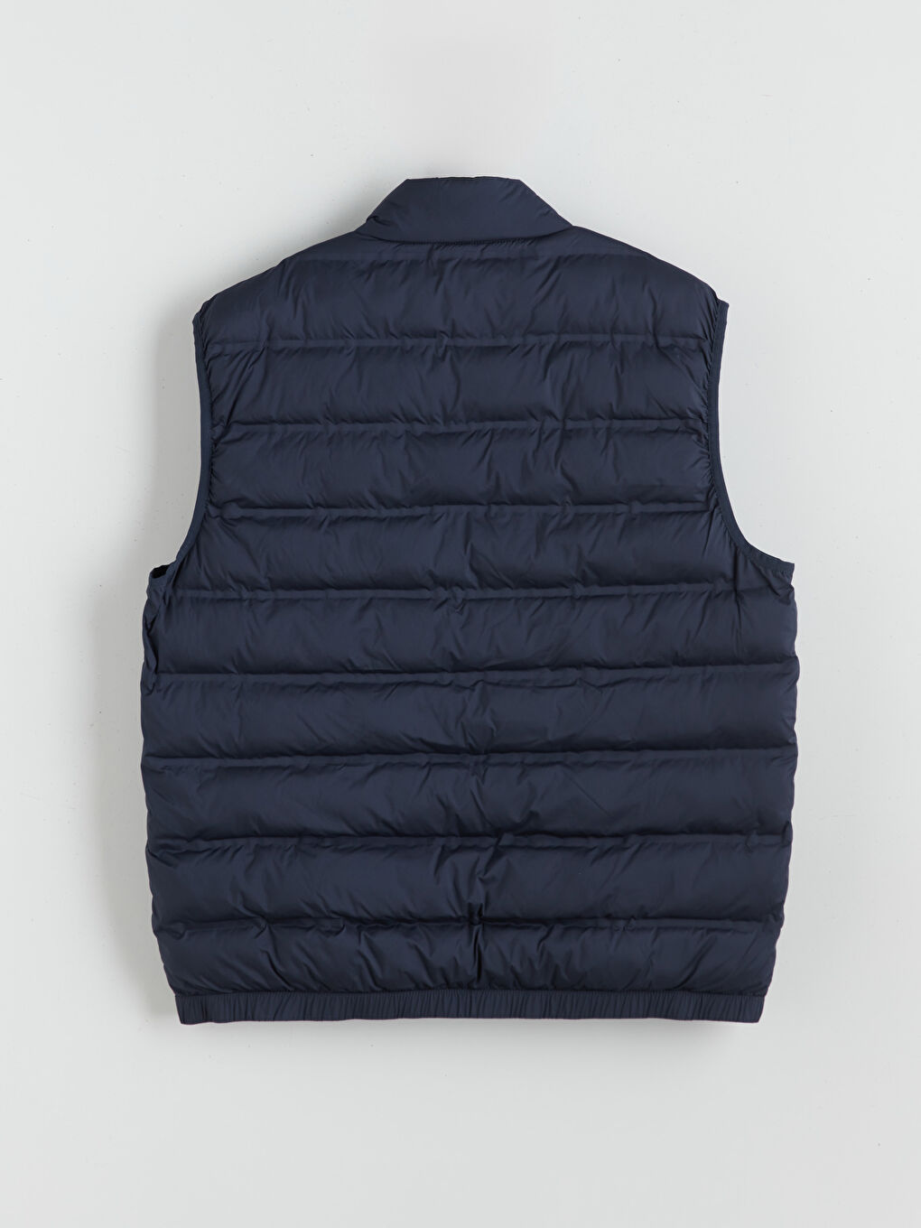 Regular Fit Stand Collar Puffer Vest-6