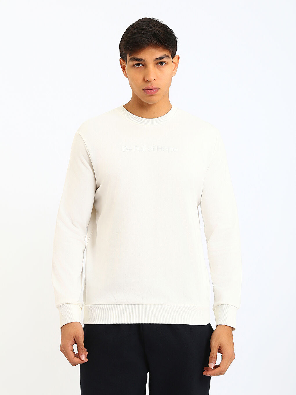 Man ECRU Sweatshirt