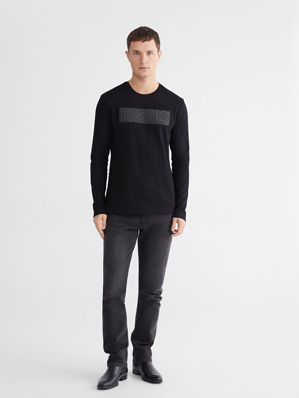Man BLACK Sweatshirt-1