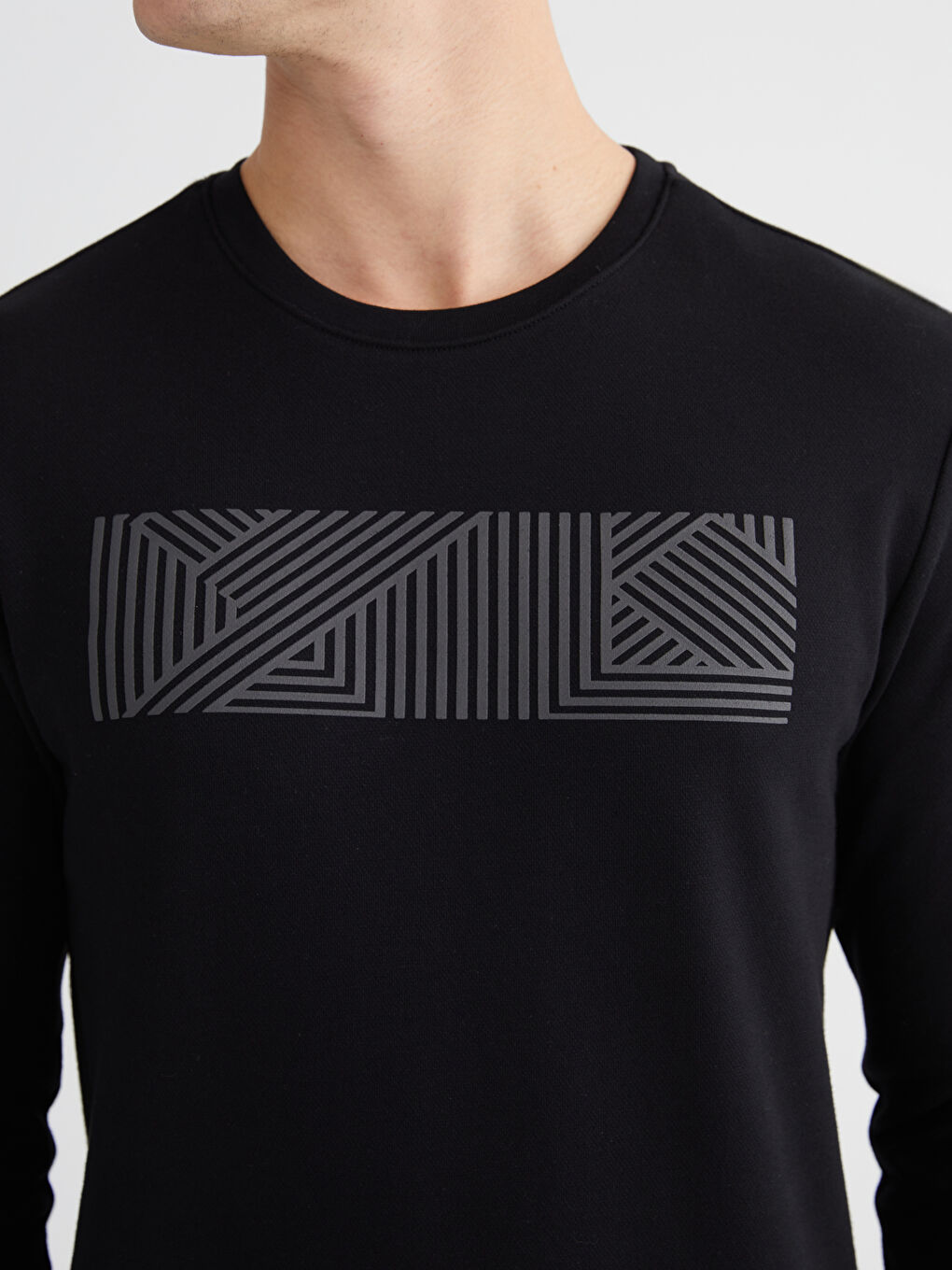 Man BLACK Sweatshirt-2