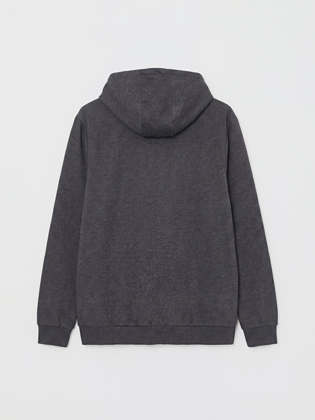 سويت شيرت بسحاب مع غطاء رأس للرجال-5