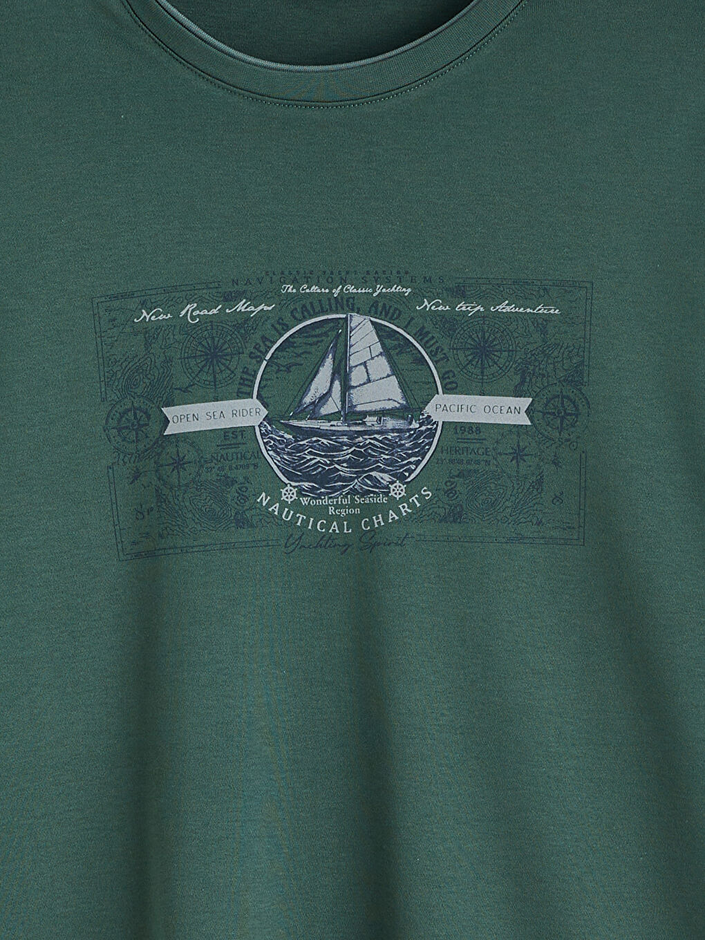 Men's Long-Sleeve Crew Neck T-Shirt-5