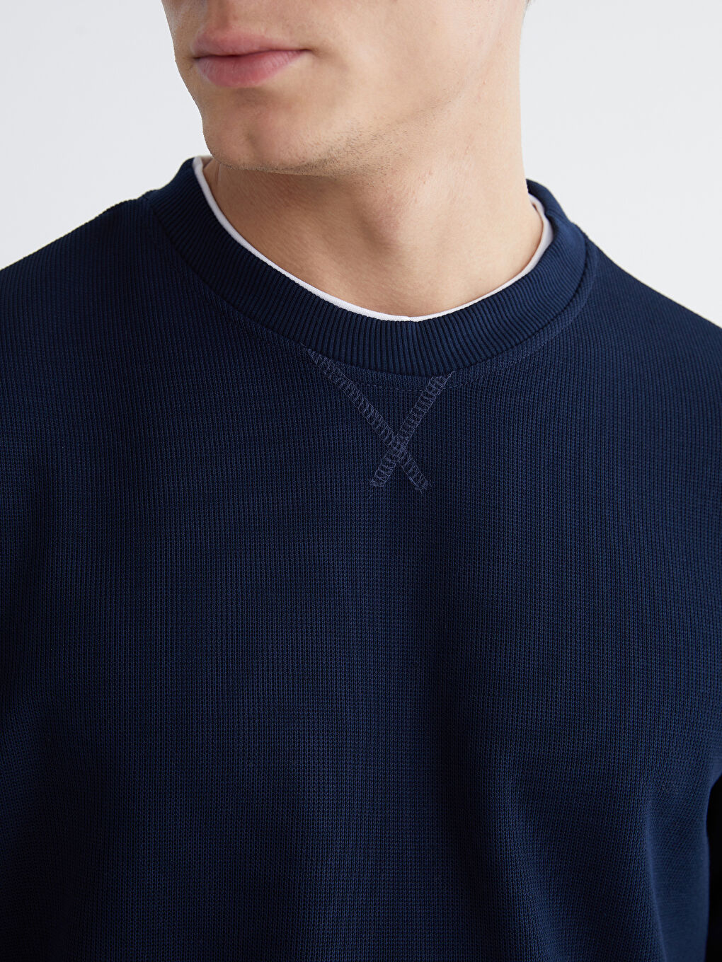 Crew Neck Men's Sweatshirt-2