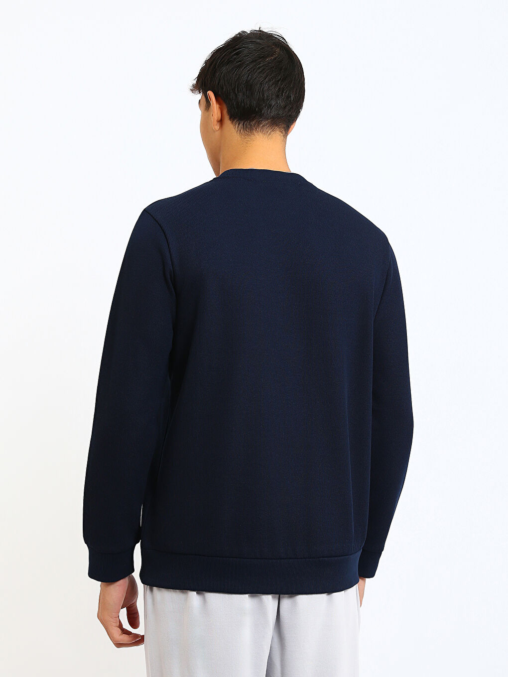 Crew Neck Men's Sweatshirt-4