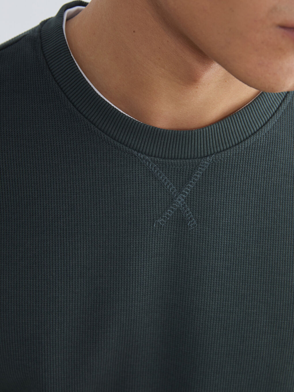 سويت شيرت ياقة دائرية للرجال-2