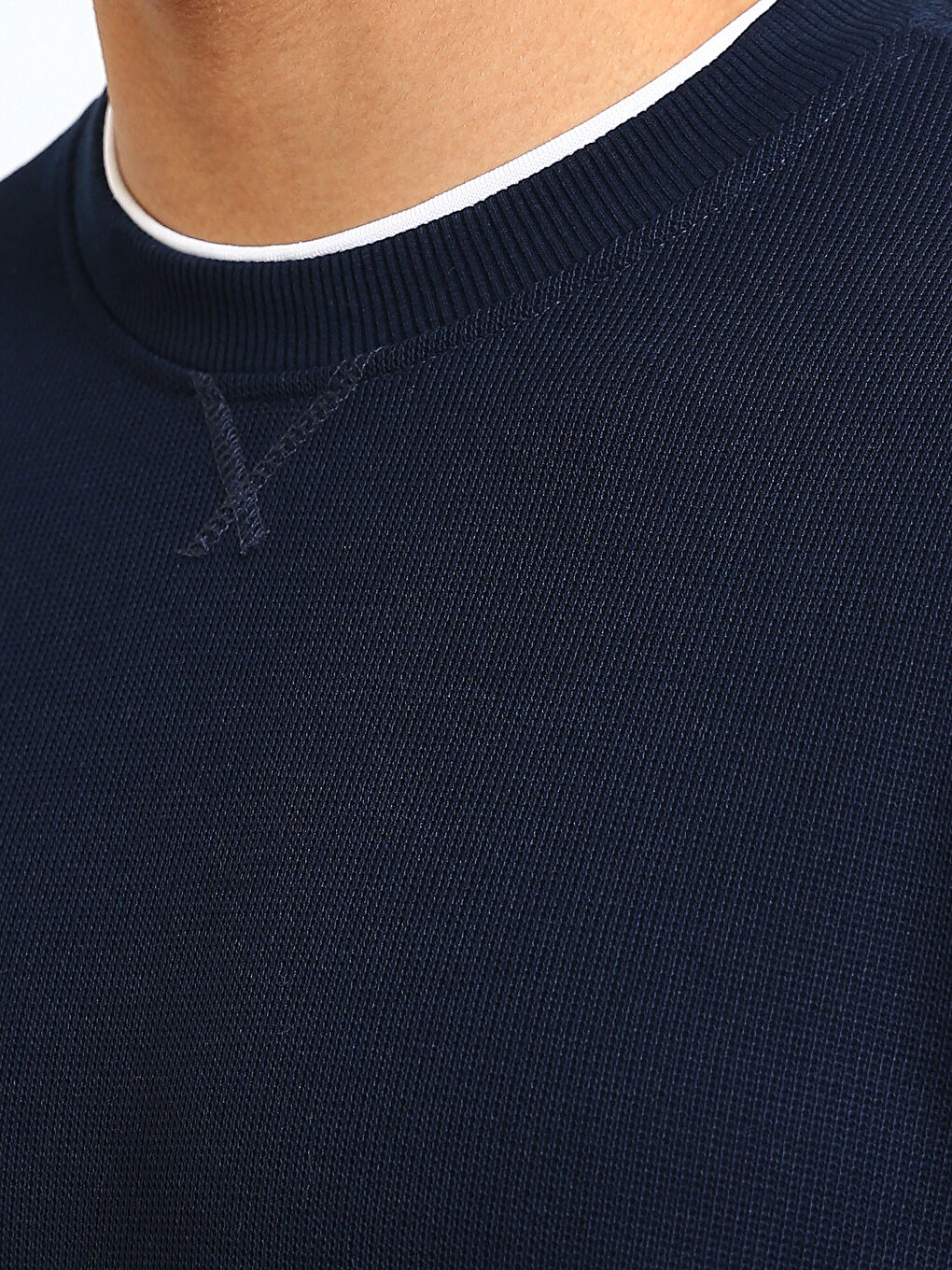 Crew Neck Men's Sweatshirt-2