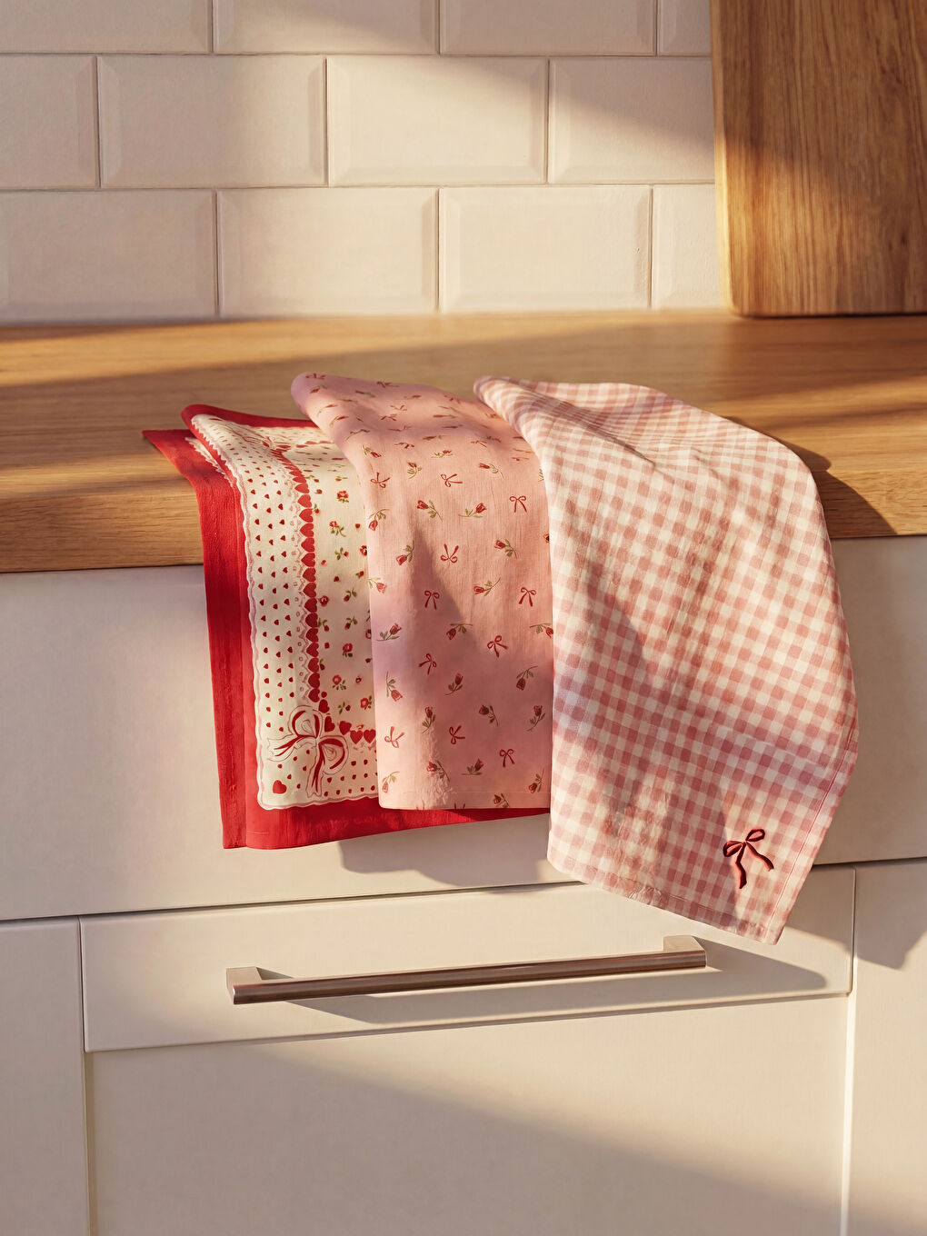 Karışık Desenli Kurulama Bezi 3'lü